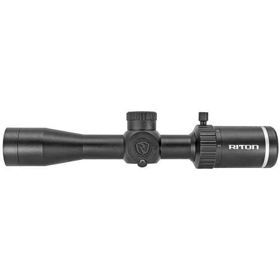 Riton X1 Primal 4-16x44 SFP RUT Reticle Riflescope has a one inch tube